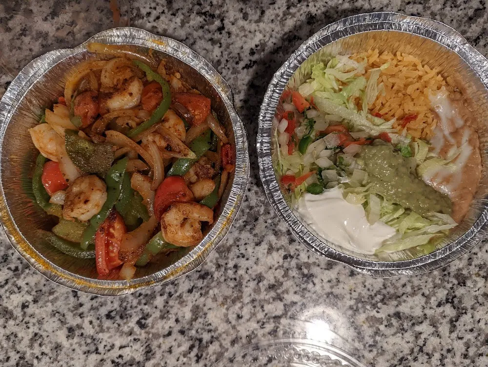 Shrimp Fajitas
